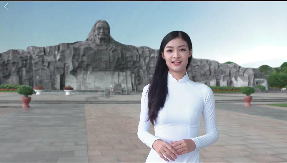 Miss Grand Int' 2019: Diện áo dài đẹp nền nã, Kiều Loan gây xúc động với Video Intro đặc biệt Ảnh 1