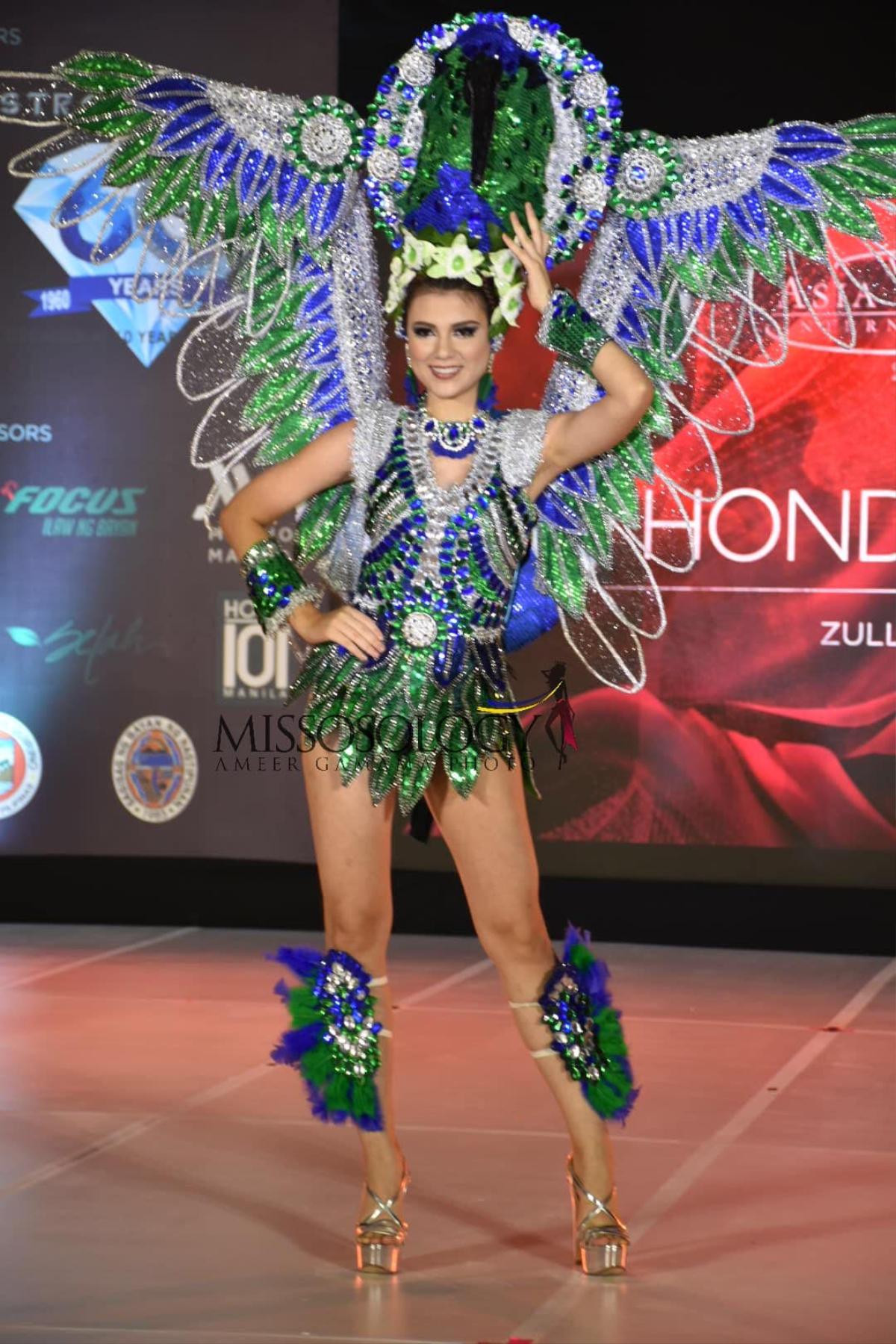 Thu Hiền diện áo dài trắng, mang rồng vàng quyền lực thi National Costume - Miss Asia Pacific Int' 2019 Ảnh 4