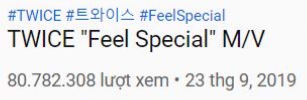 Cán mốc lượt xem mới, 'Feel Special' trở thành hit đạt view ấn tượng nhanh nhất của Twice trên Youtube Ảnh 1