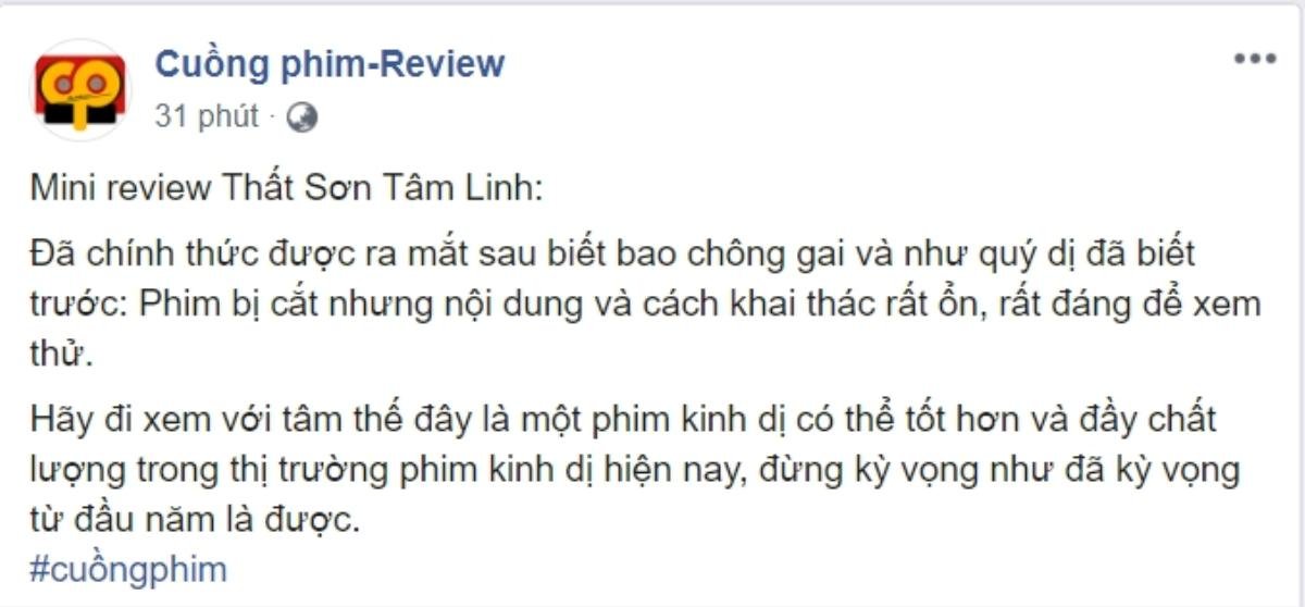 Phản ứng của khán giả sau khi xem 'Thất Sơn tâm linh': Ngợi khen dàn diễn viên, tranh cãi nội dung bị cắt Ảnh 8