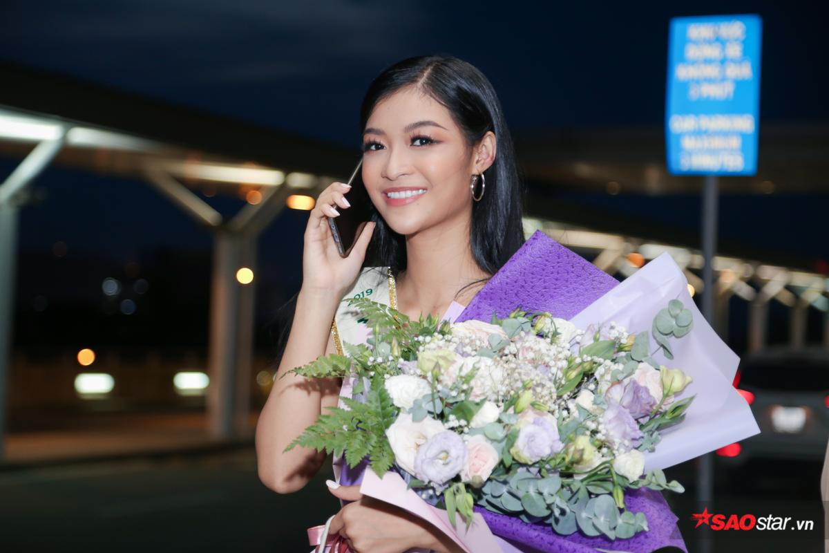 Quyết tâm như Kiều Loan: 'Xa mặt đất' 30 tiếng, học thuộc bài thuyết trình Top 10 Miss Grand Int' 2019 Ảnh 3