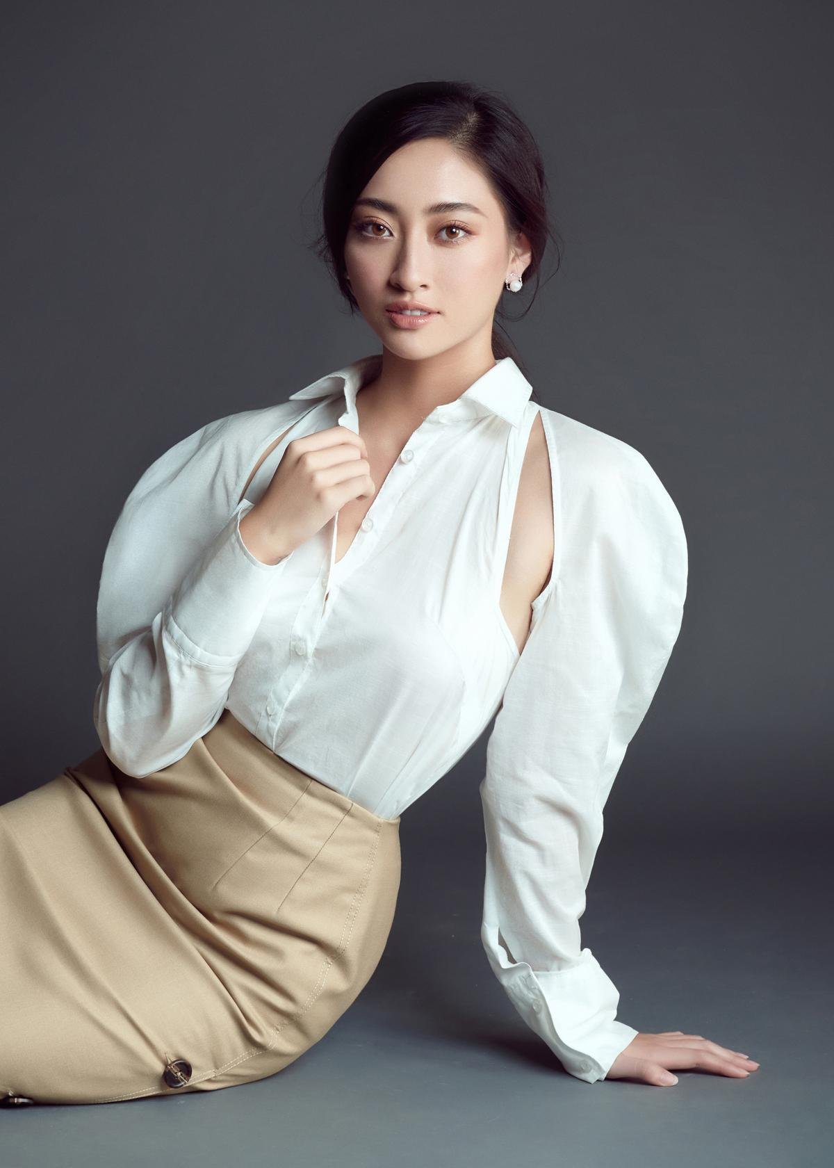 Lương Thùy Linh thể hiện đẳng cấp Miss World Vietnam 2019: Diện đồ basic vẫn 'thần thái' ngời ngời! Ảnh 5