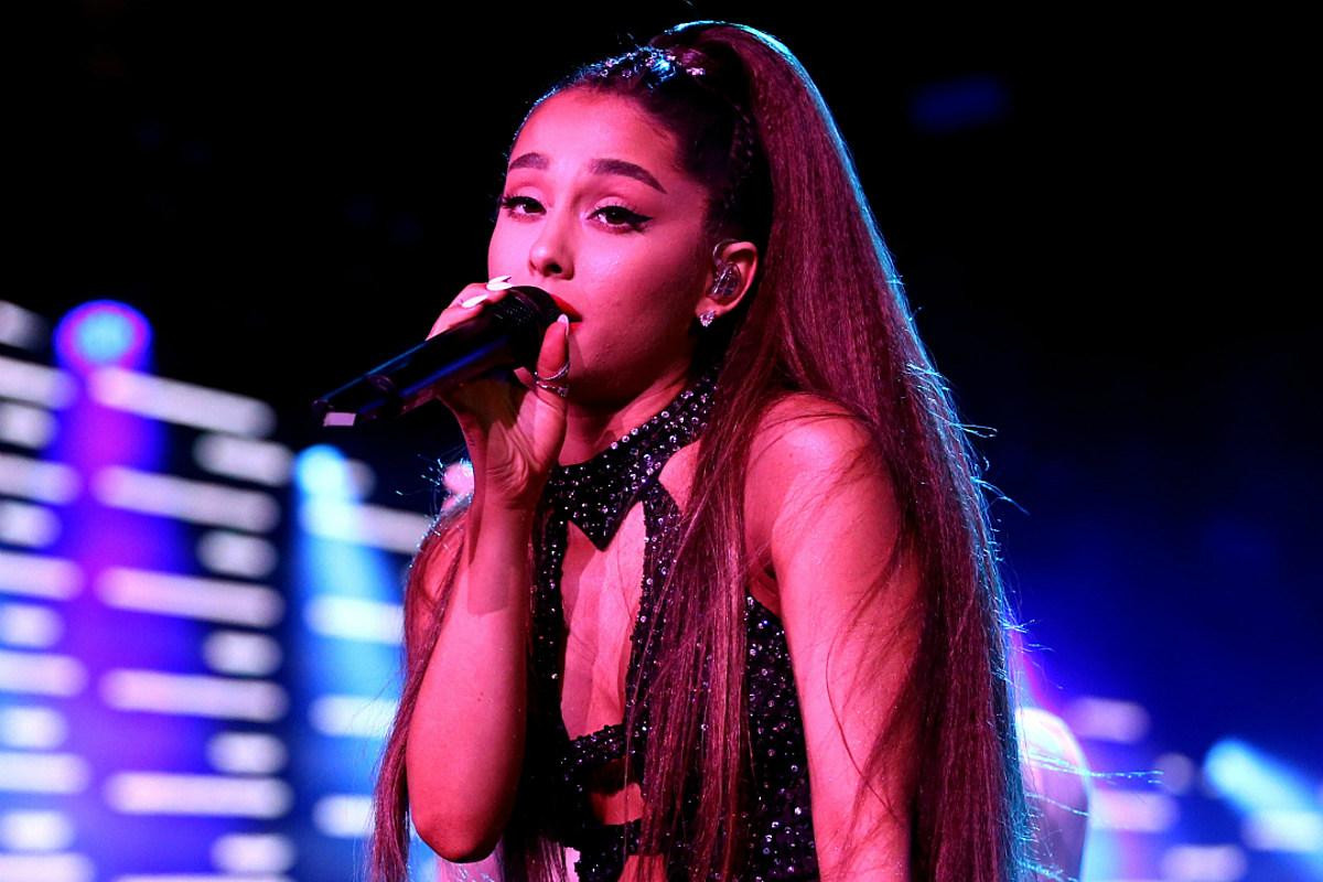 Dụi mắt không nhận ra Ariana Grande 'bánh bèo nhập' khi không buộc tóc đuôi ngựa Ảnh 1