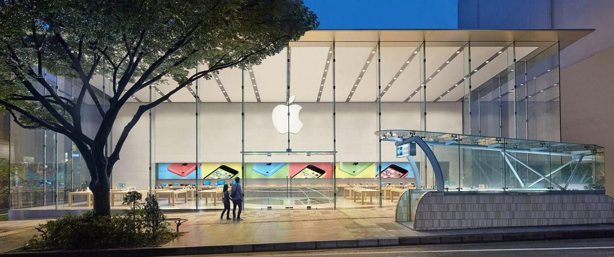 Độc và đẹp như Apple Store ở Nhật Bản, có hẳn một vườn tre phía sau Ảnh 1