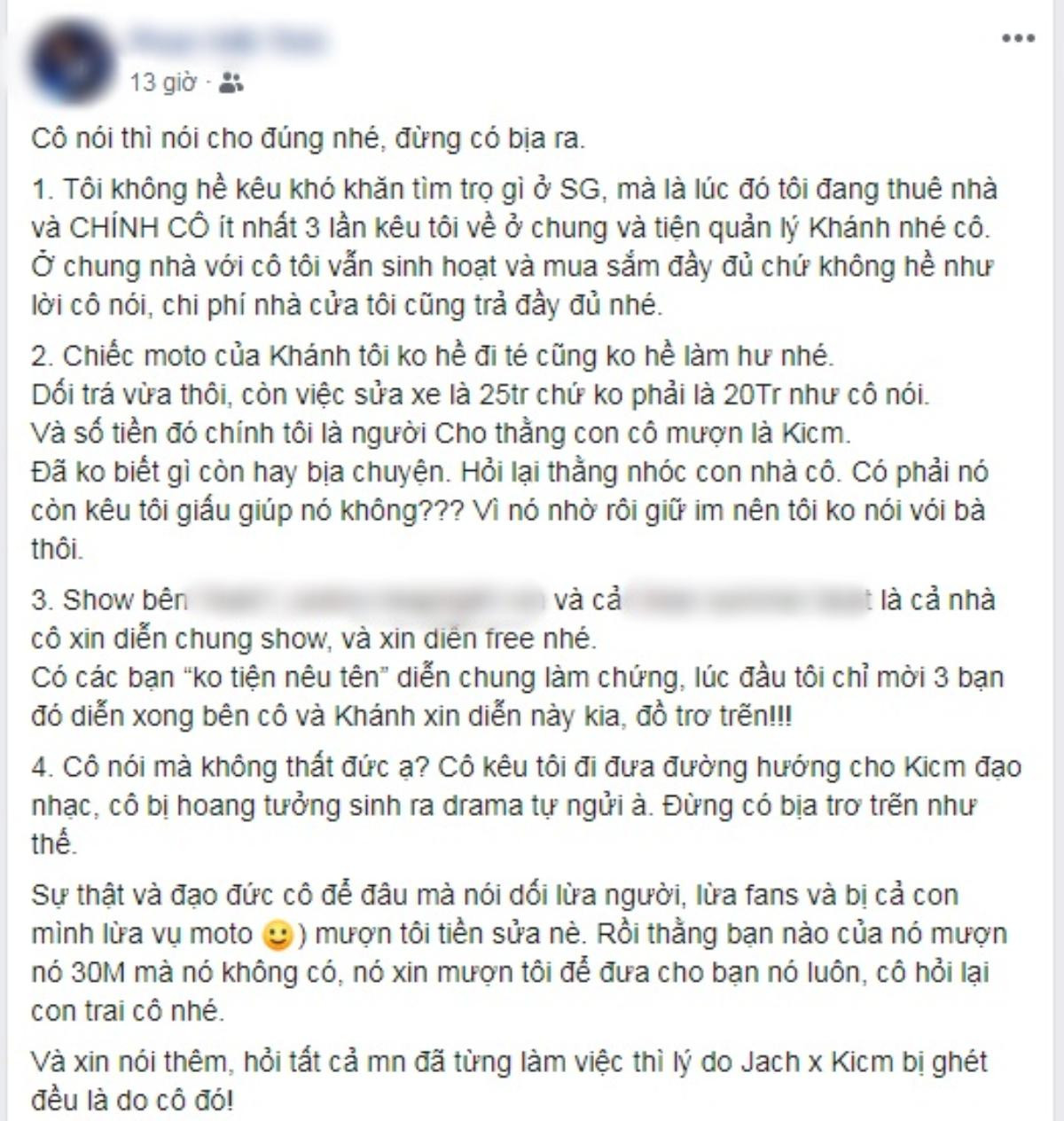 Quản lý Quân A.P: 'Có bằng chứng từ tin nhắn đến hình ảnh nhưng… không muốn đôi co thêm' Ảnh 3