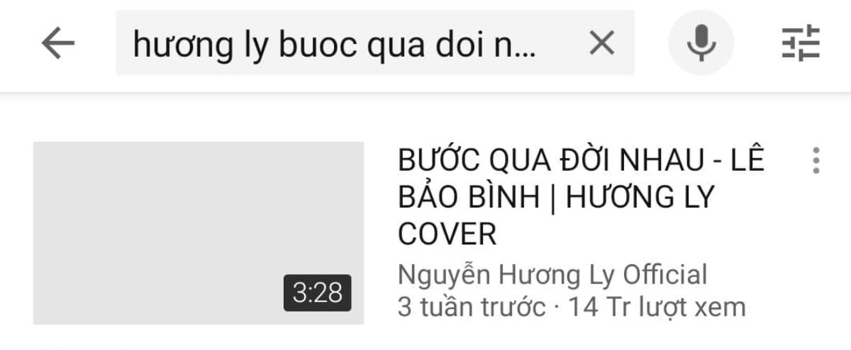 Trước sự 'nhắc nhở' của Khắc Việt, phía Hương Ly gỡ bỏ bản cover 'Bước qua đời nhau' không một lời giải thích Ảnh 5