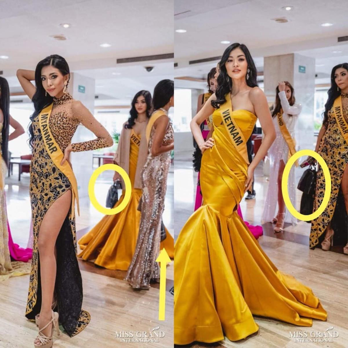 Kiều Loan và Hoa hậu Myanmar khiến fan vỗ tay rào rào vì hành động này ở Miss Grand International Ảnh 3