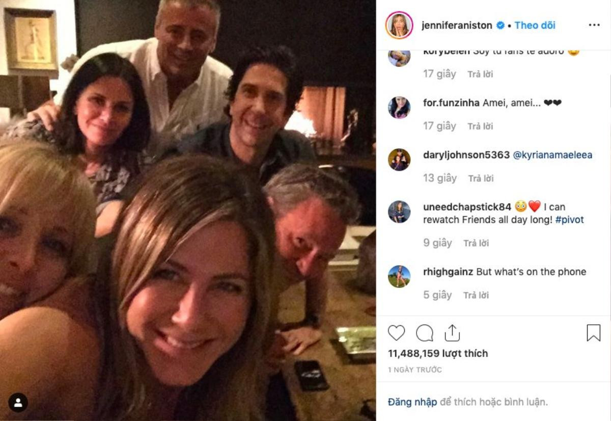 Vừa tham gia Instagram, Jennifer Aniston đã ‘phá sập’ nó và lập kỉ lục thế giới Ảnh 2