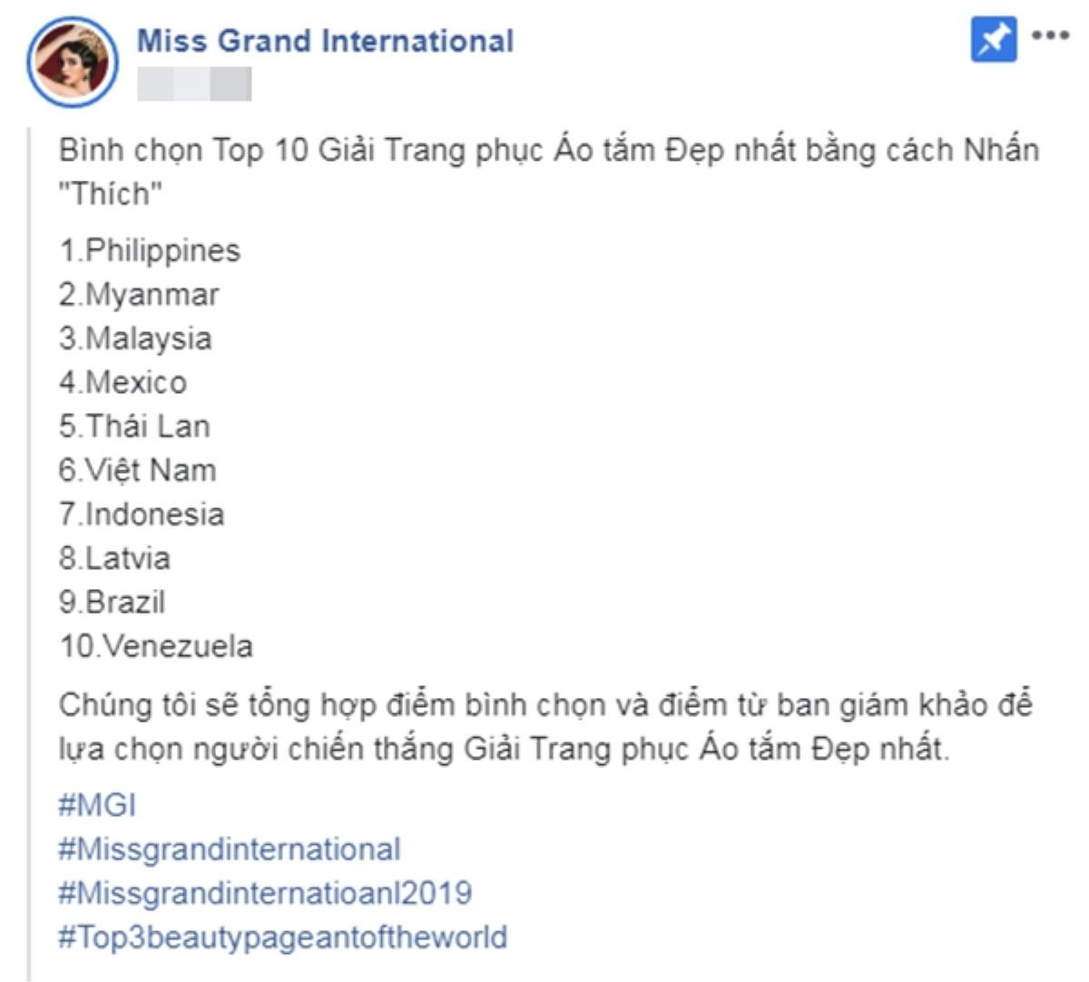 Kiều Loan xuất sắc lọt Top 10 Bikini Miss Grand Int', 'Miss trễ nải' Philippines dẫn đầu Ảnh 3