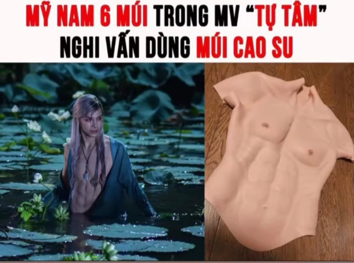 Vừa lên sóng, nhân tình đam mỹ của Nguyễn Trần Trung Quân đã bị 'bóc mẽ' cơ bụng 6 múi fake Ảnh 8