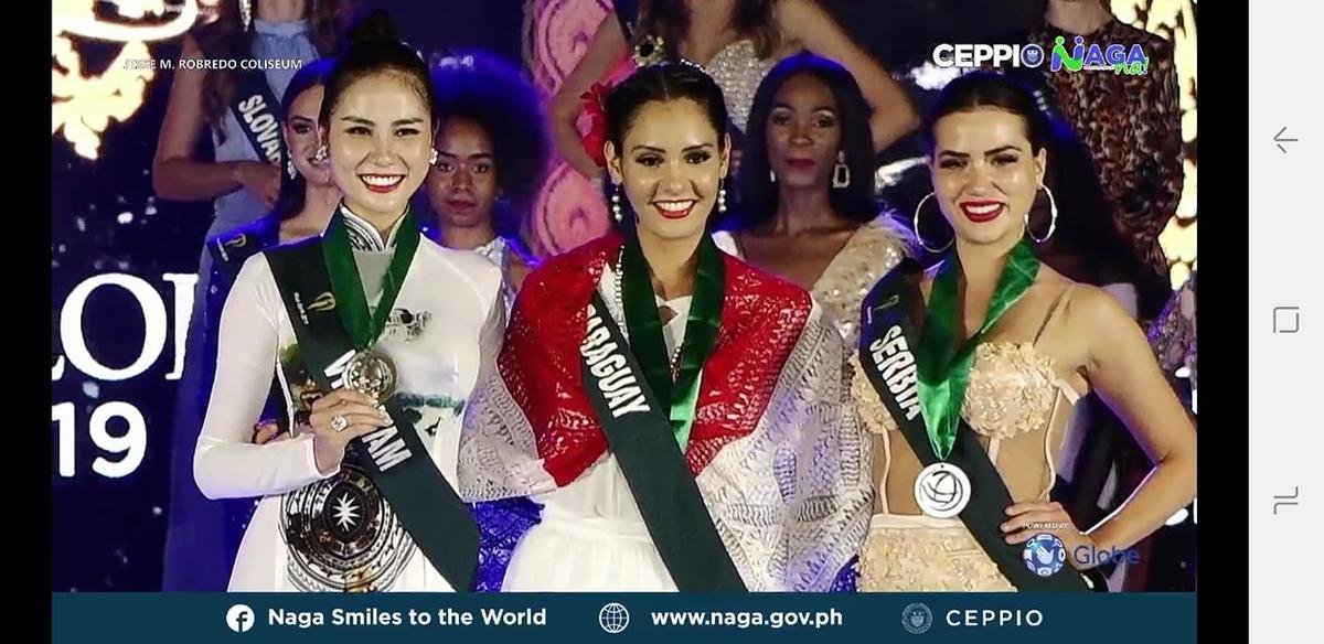 Trắng tay tại phần thi tài năng, Hoàng Hạnh rạng rỡ giành giải Hoa hậu thân thiện Miss Earth 2019 Ảnh 10