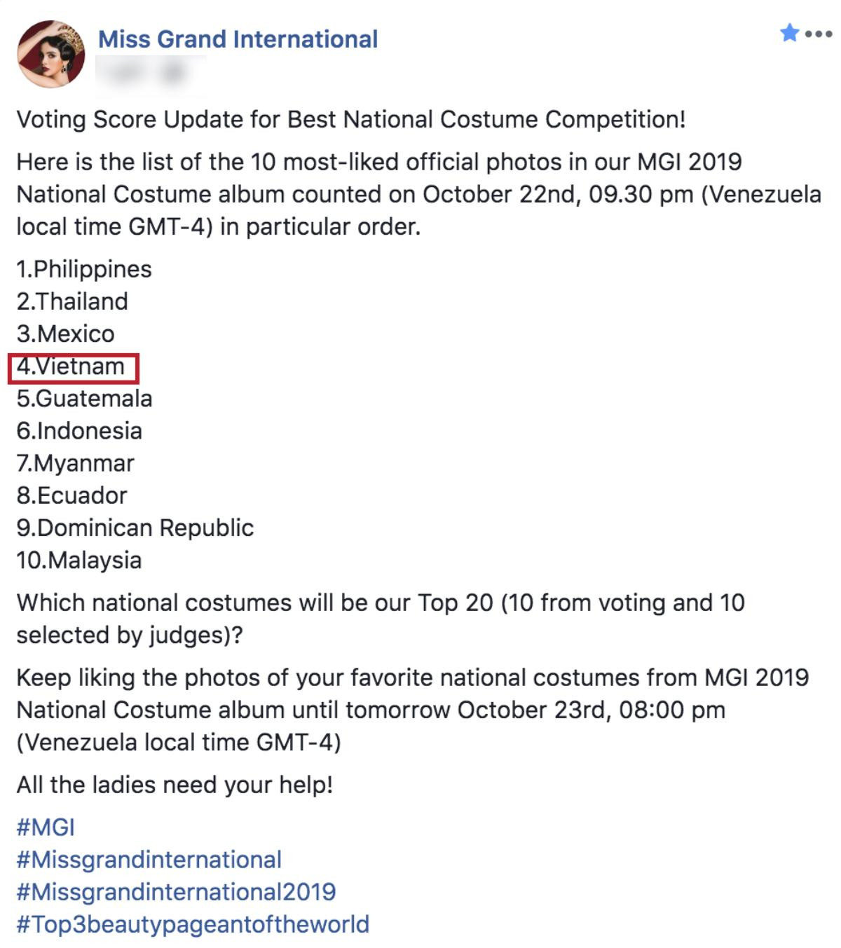 Thương Kiều Loan nỗ lực, fan Việt vote 'điên đảo' đưa 'Nữ hoàng tạo nét' vào Top 4 National Costume Ảnh 2