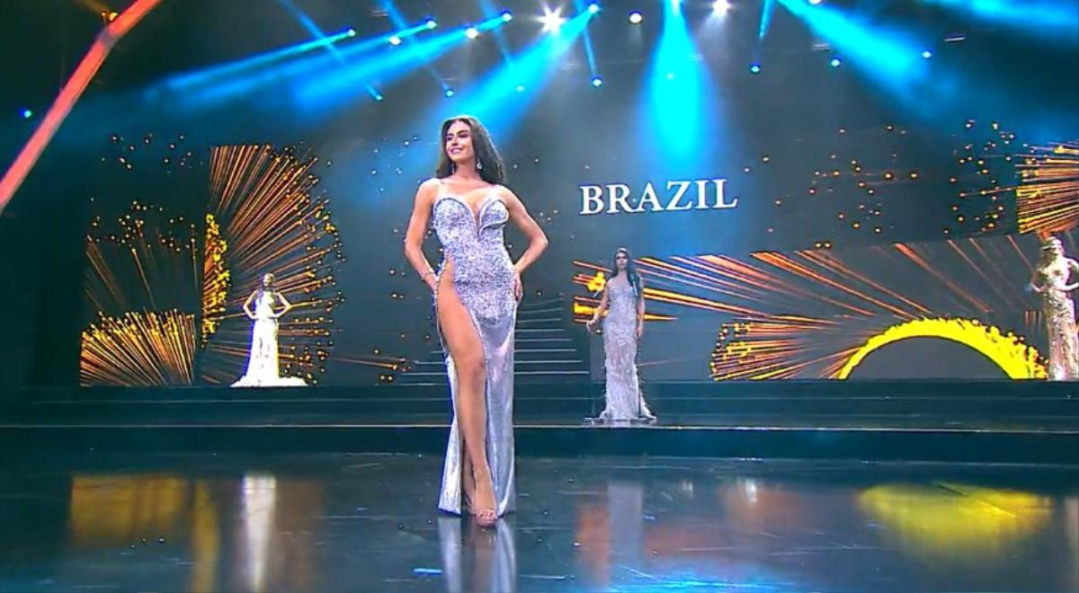 Mỹ nhân Brazil 'chơi lớn' diện mốt không nội y trong phần thi Dạ hội - Miss Grand International 2019 Ảnh 4