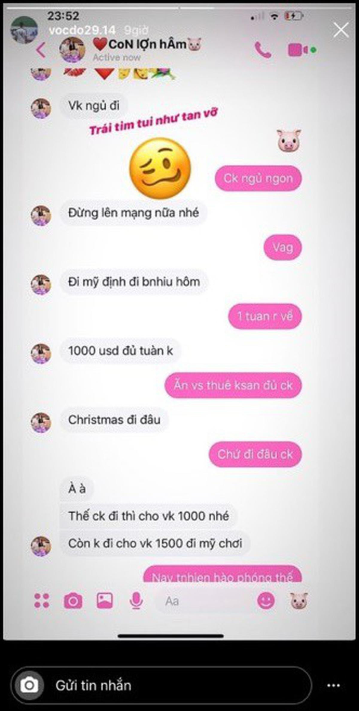 Hotgirl từng 'gây chiến' với Văn Thanh khoe được bạn trai cầu thủ cho 1.500 USD đi Mỹ du lịch Ảnh 2