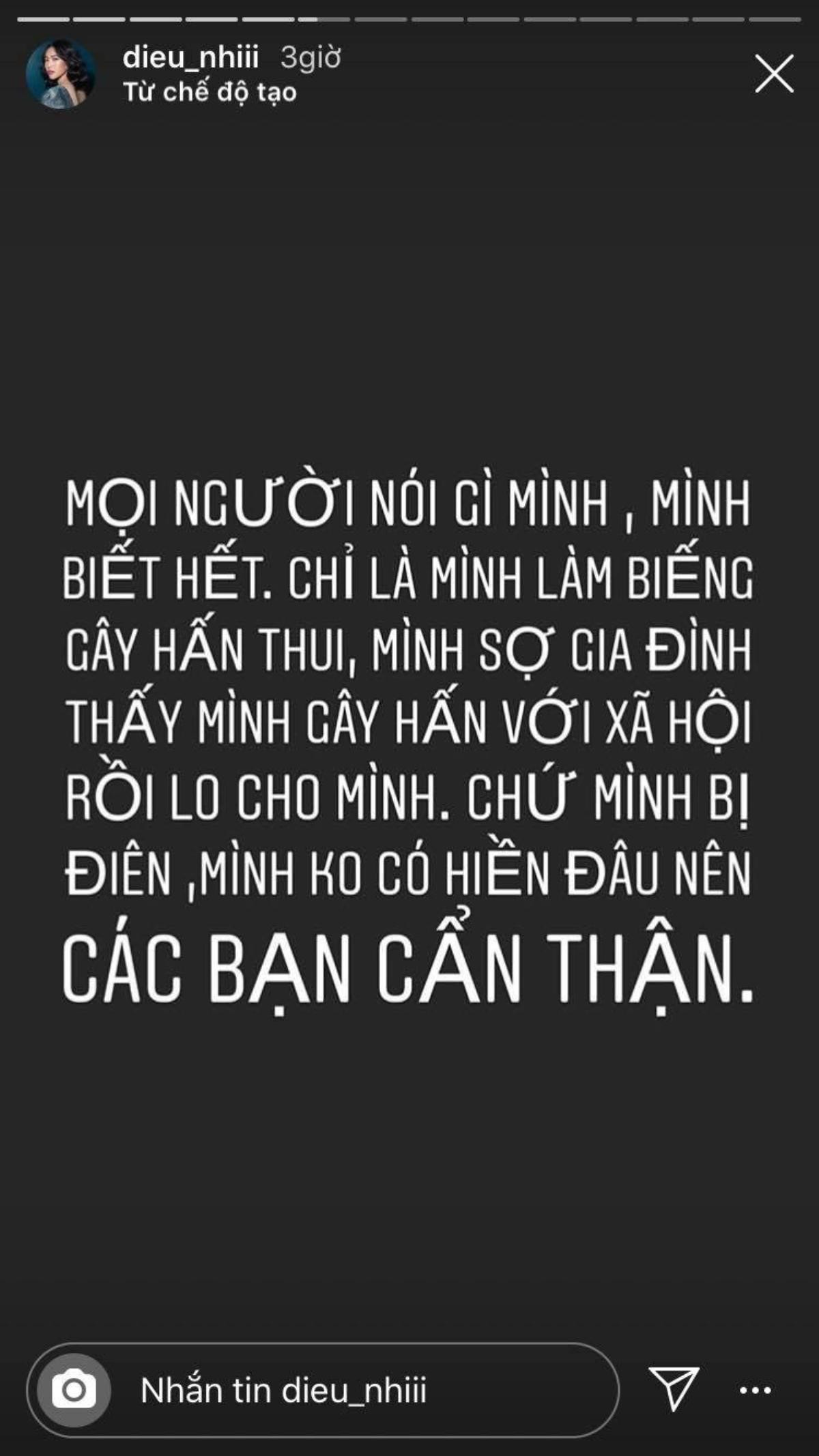 Diệu Nhi mạnh mẽ đáp trả antifan khi bị nói bám gót Ngọc Trinh: 'Mình không có hiền đâu' Ảnh 4