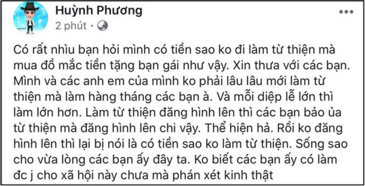 Huỳnh Phương đáp trả 'cực gắt' anti-fan khi bị 'mỉa mai' sẽ sớm chia tay Sĩ Thanh Ảnh 4