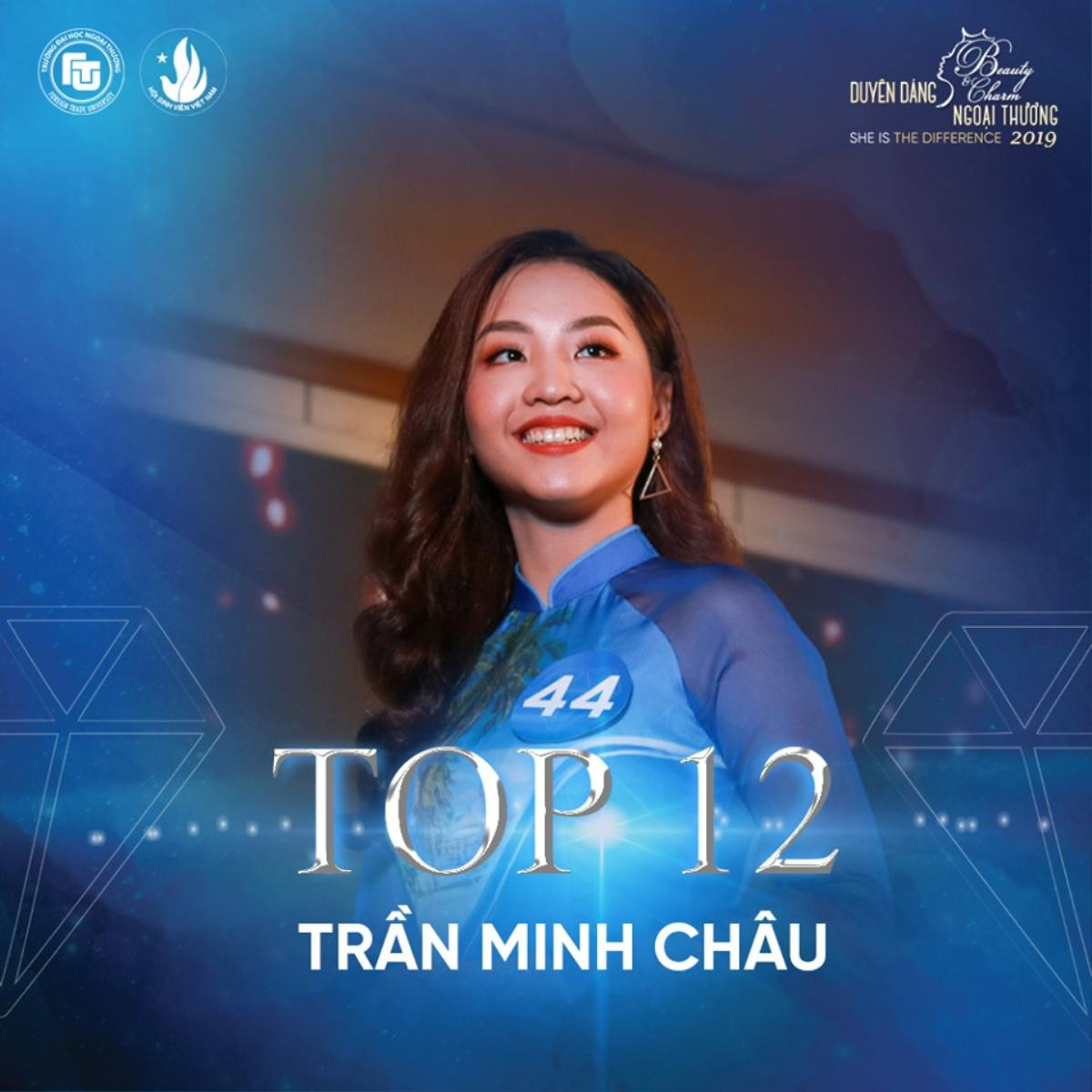 Nữ sinh bị ung thư bất ngờ lọt top 12 Hoa khôi ĐH Ngoại thương Hà Nội Ảnh 4