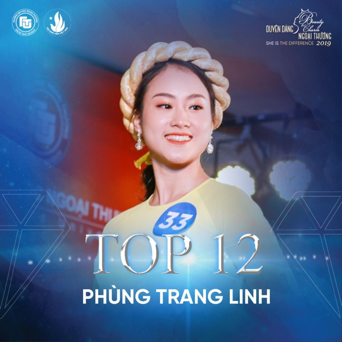 Nữ sinh bị ung thư bất ngờ lọt top 12 Hoa khôi ĐH Ngoại thương Hà Nội Ảnh 6