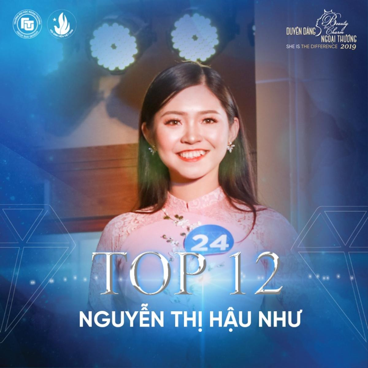 Nữ sinh bị ung thư bất ngờ lọt top 12 Hoa khôi ĐH Ngoại thương Hà Nội Ảnh 11