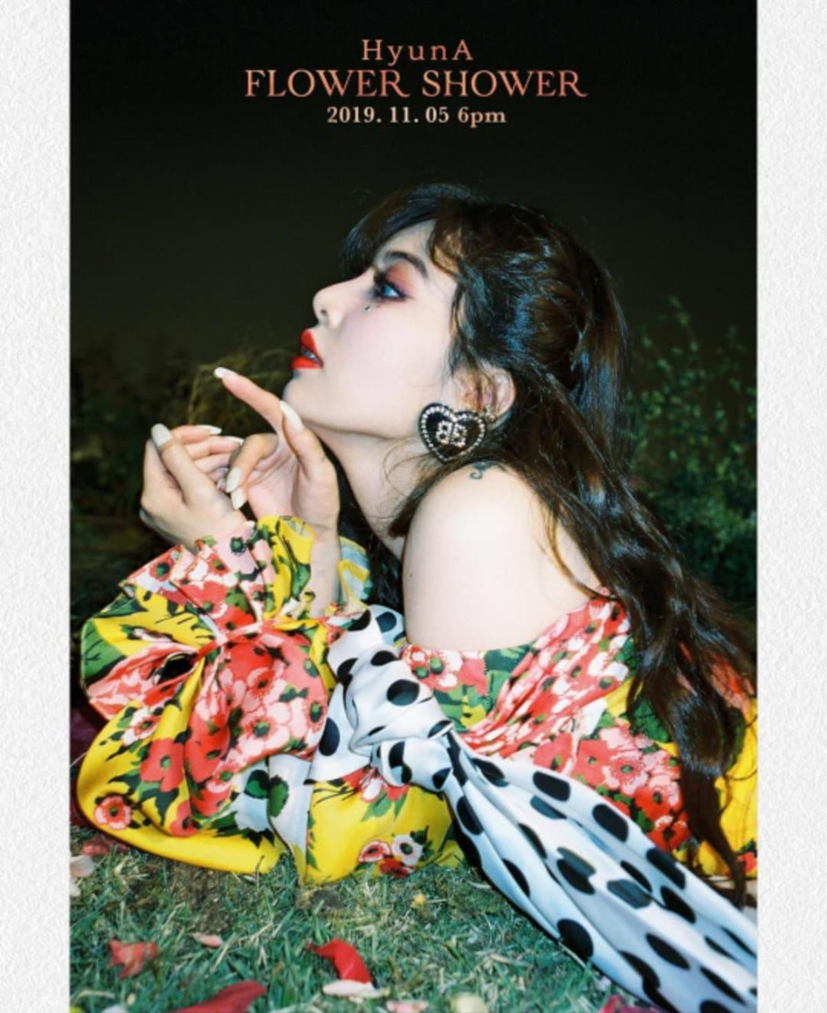 Poster comeback HyunA và E'DAWN 'cập bến': Sẵn sàng 'phá đảo' làng nhạc Kpop tháng 11 Ảnh 1