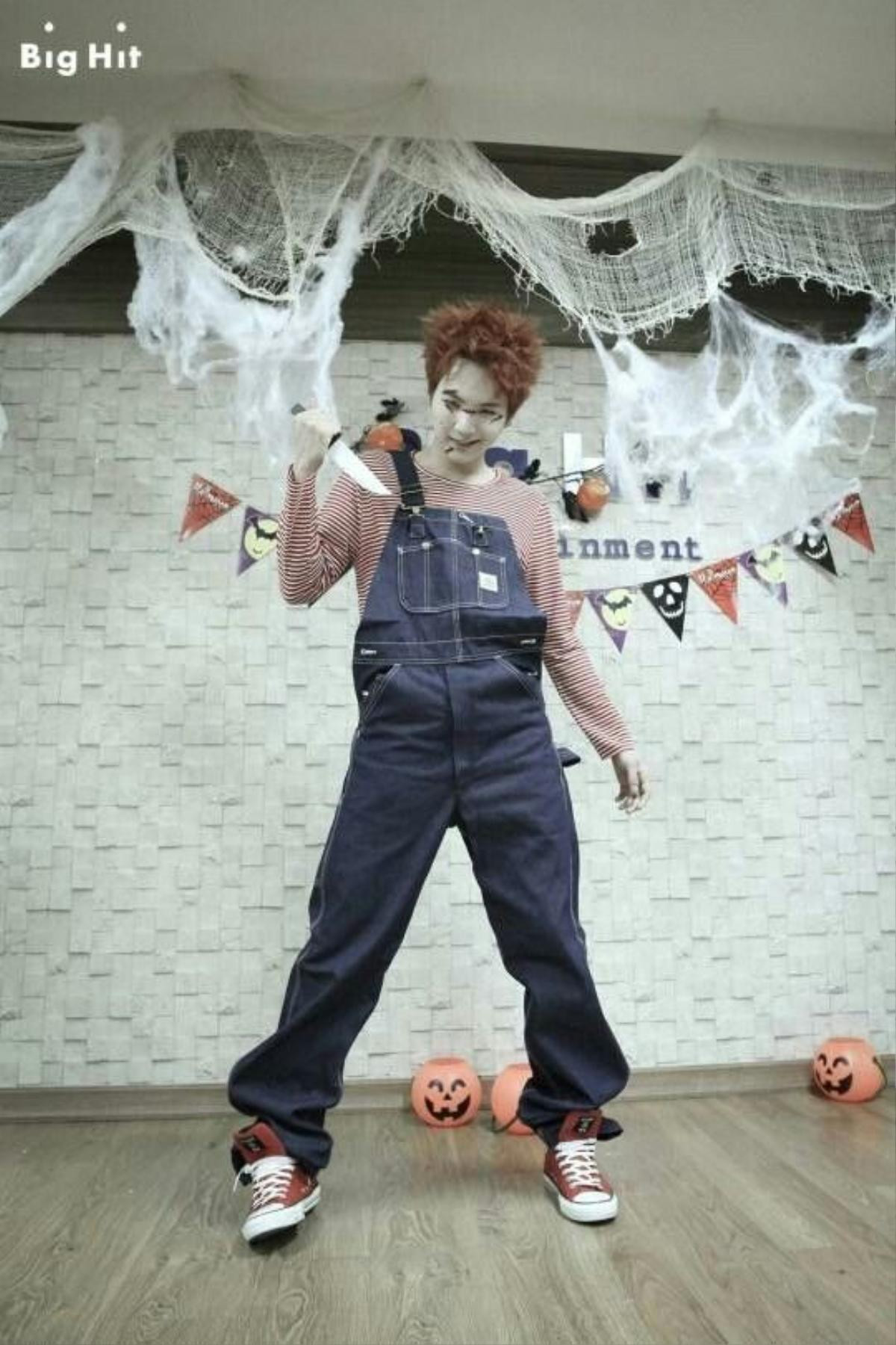 Sao Kpop mùa Halloween: Taeyeon xinh xắn dù biến thành Annabelle, EXO Baekhuyn và TWICE Dahuyn tạo hình khó đỡ,… Ảnh 5