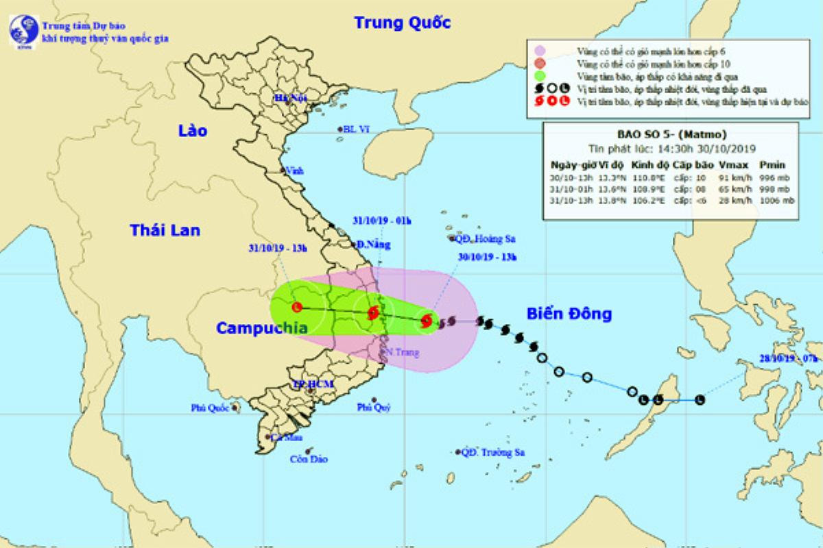 Bão số 5 tiến sát Bình Định - Khánh Hòa, các hãng hàng không tạm dừng khai thác nhiều chuyến bay Ảnh 1