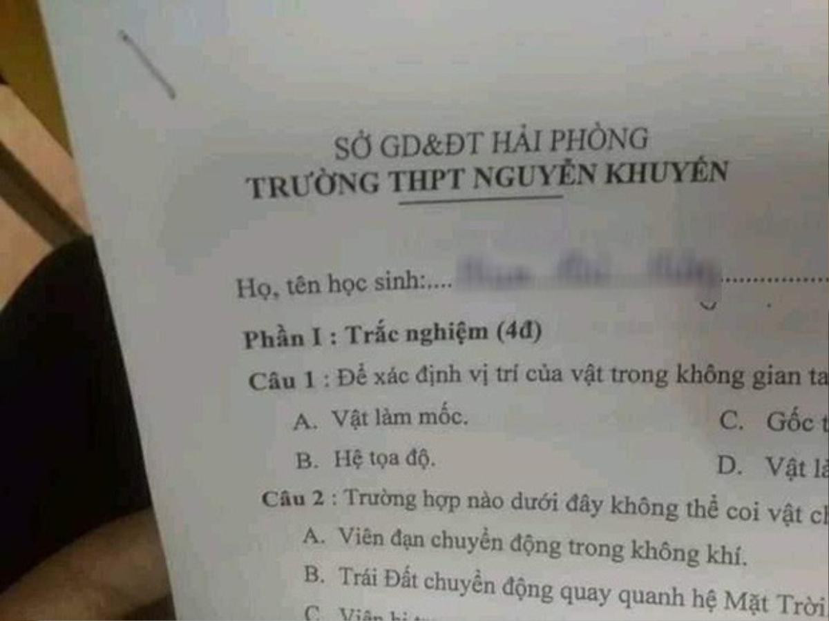 Cả gan điền cụm 'to be coninued' vào bài kiểm tra Lý, nam sinh ngay lập tức nhận kết đắng với lời phê cực phũ phàng của giáo viên Ảnh 1