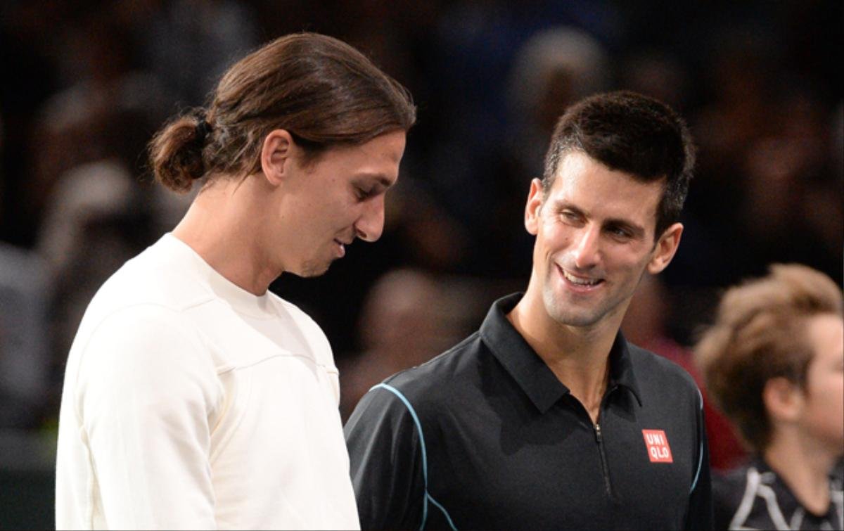 Học đòi kỹ thuật xử lý bóng của Ibrahimovic, Novak Djokovic nhận cái kết đắng Ảnh 1