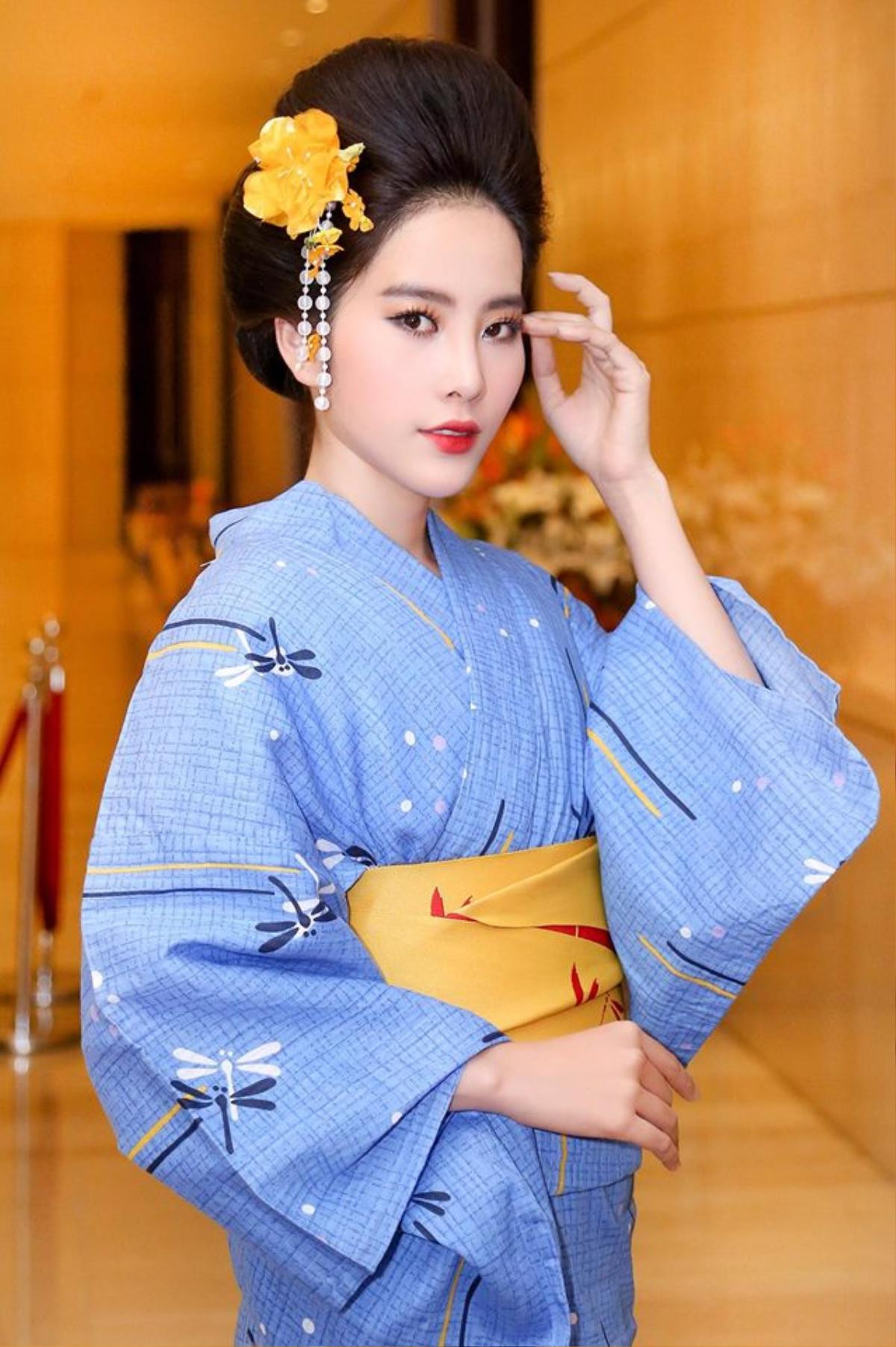 Thúy Vân - Phương Khánh - Tiểu Vy - Tường San đẹp bất phân thắng bại khi diện Kimono Ảnh 11