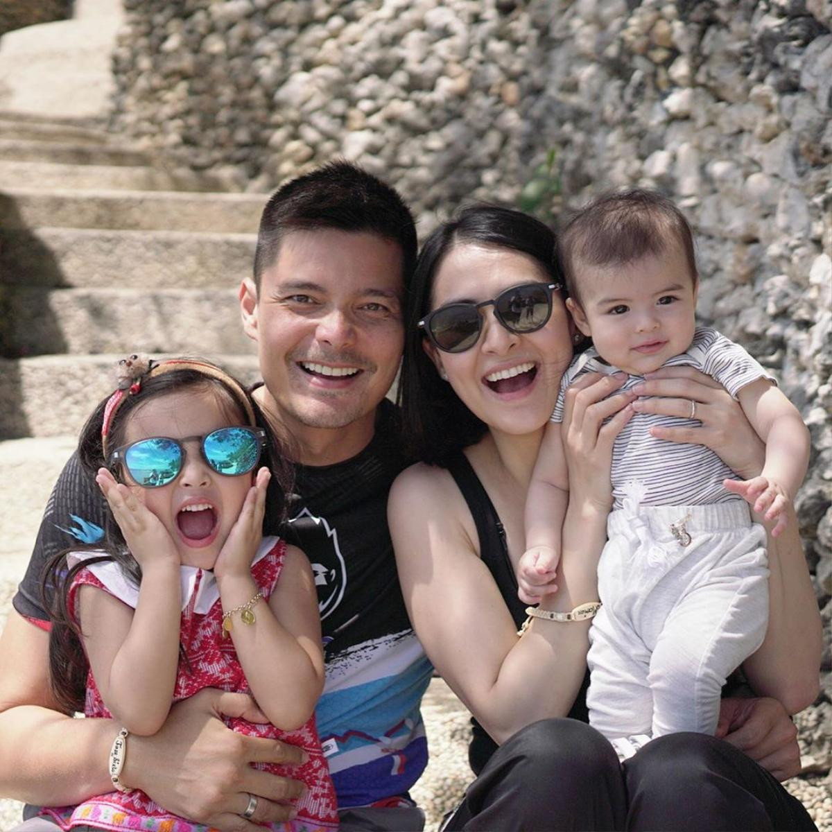 'Mỹ nhân đẹp nhất Philippines' Marian Rivera cười xả ga hạnh phúc bên chồng con Ảnh 1