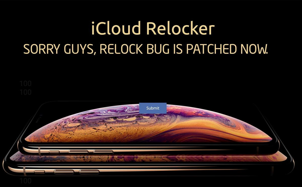 iCloud Relock