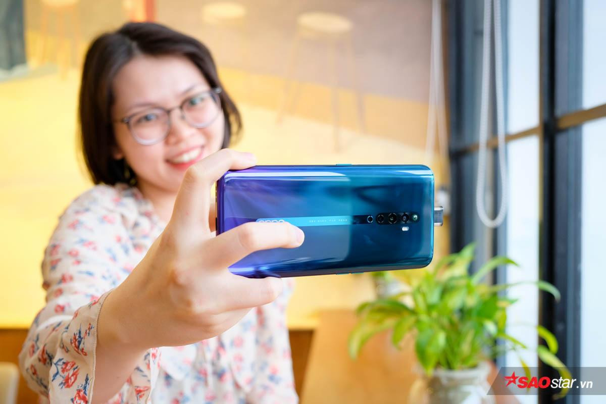 OPPO Reno2 F Xanh Tinh Vân