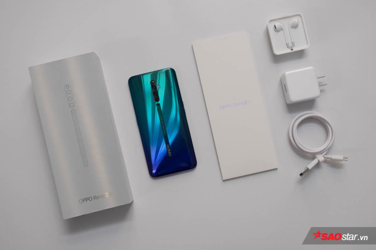 OPPO Reno2 F Xanh Tinh Vân