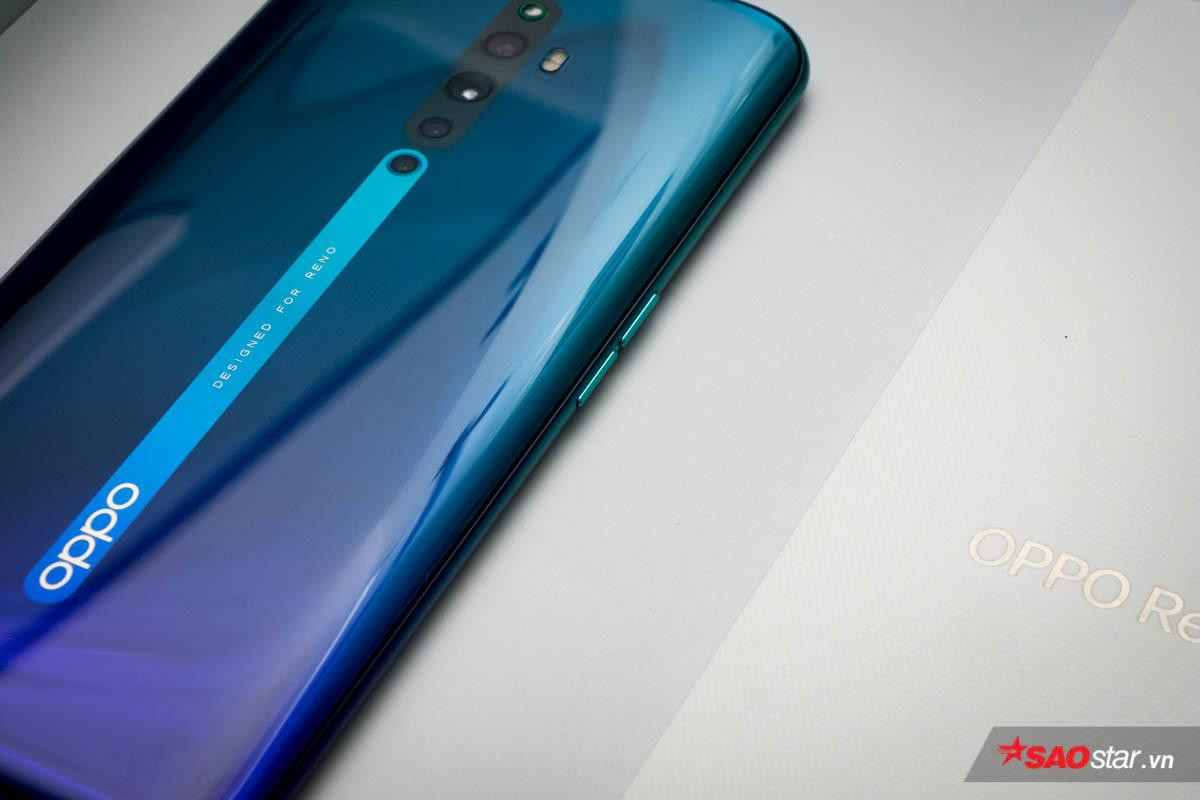 OPPO Reno2 F Xanh Tinh Vân