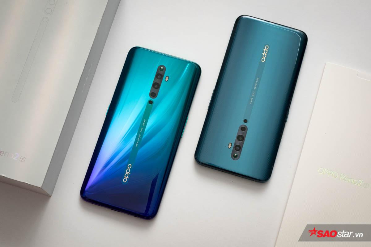 OPPO Reno2 F Xanh Tinh Vân