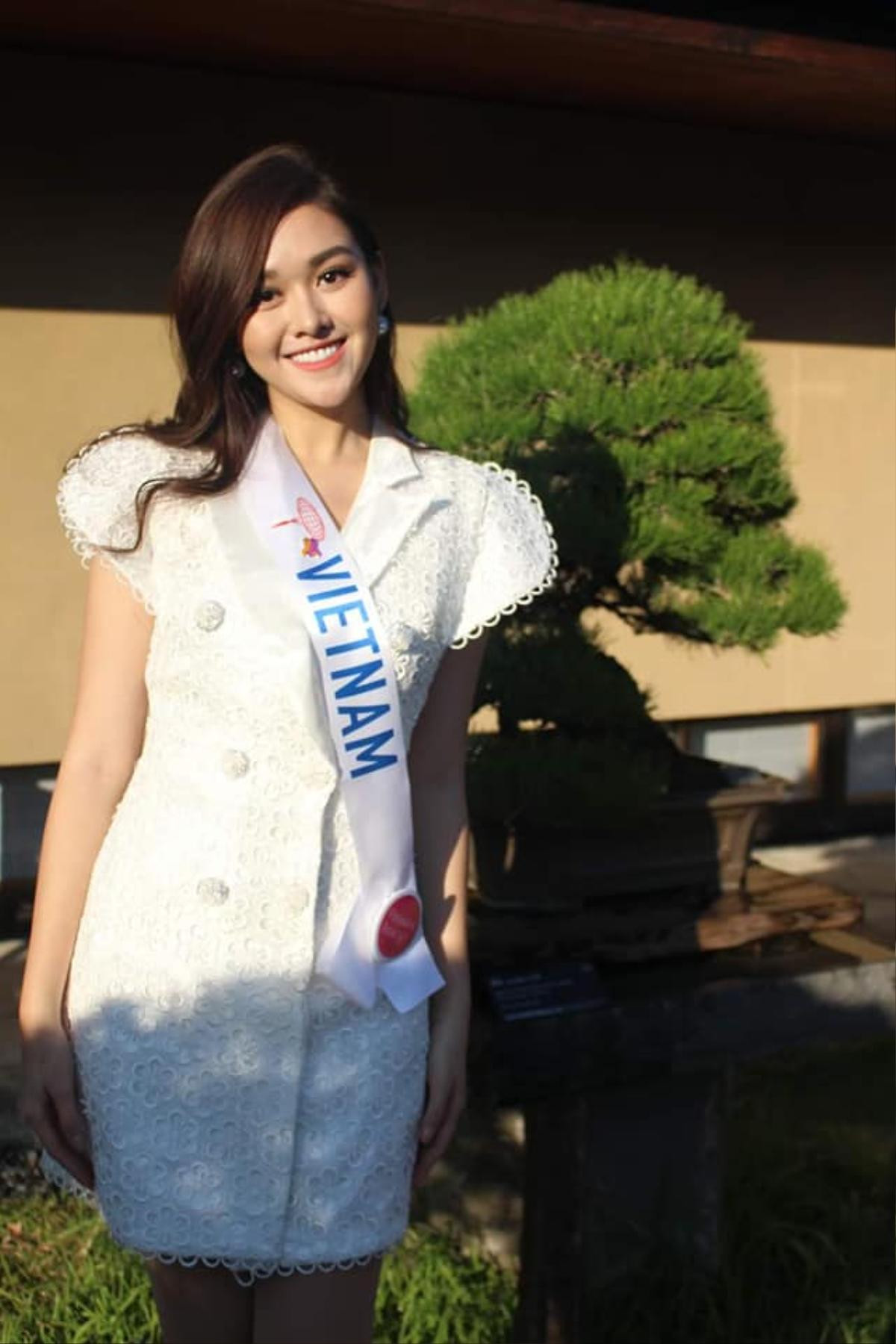 Tường San mang vũ điệu Để Mị nói cho mà nghe trình diễn tại Miss International 2019 Ảnh 5