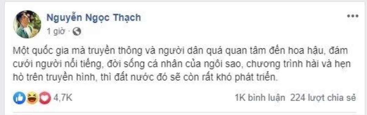 Nguyễn Ngọc Thạch khiến dân mạng phẫn nộ khi mỉa mai đám cưới Đông Nhi: Đọc sách của anh thì đất nước phát triển? Ảnh 1