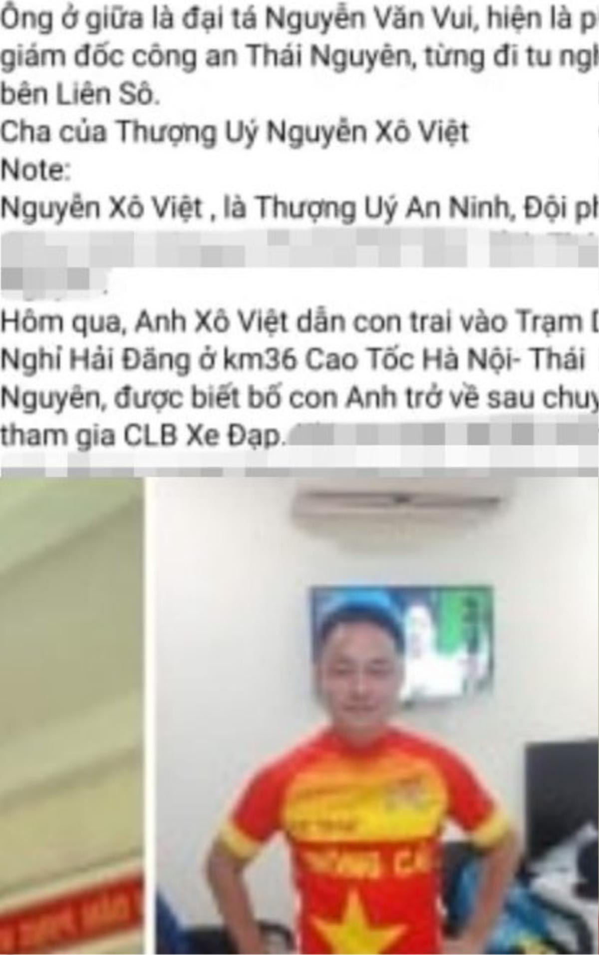 Bác thông tin thượng uý ném xúc xích, tát vào mặt nhân viên trạm dừng nghỉ là con Phó giám đốc Công an tỉnh Thái Nguyên Ảnh 1