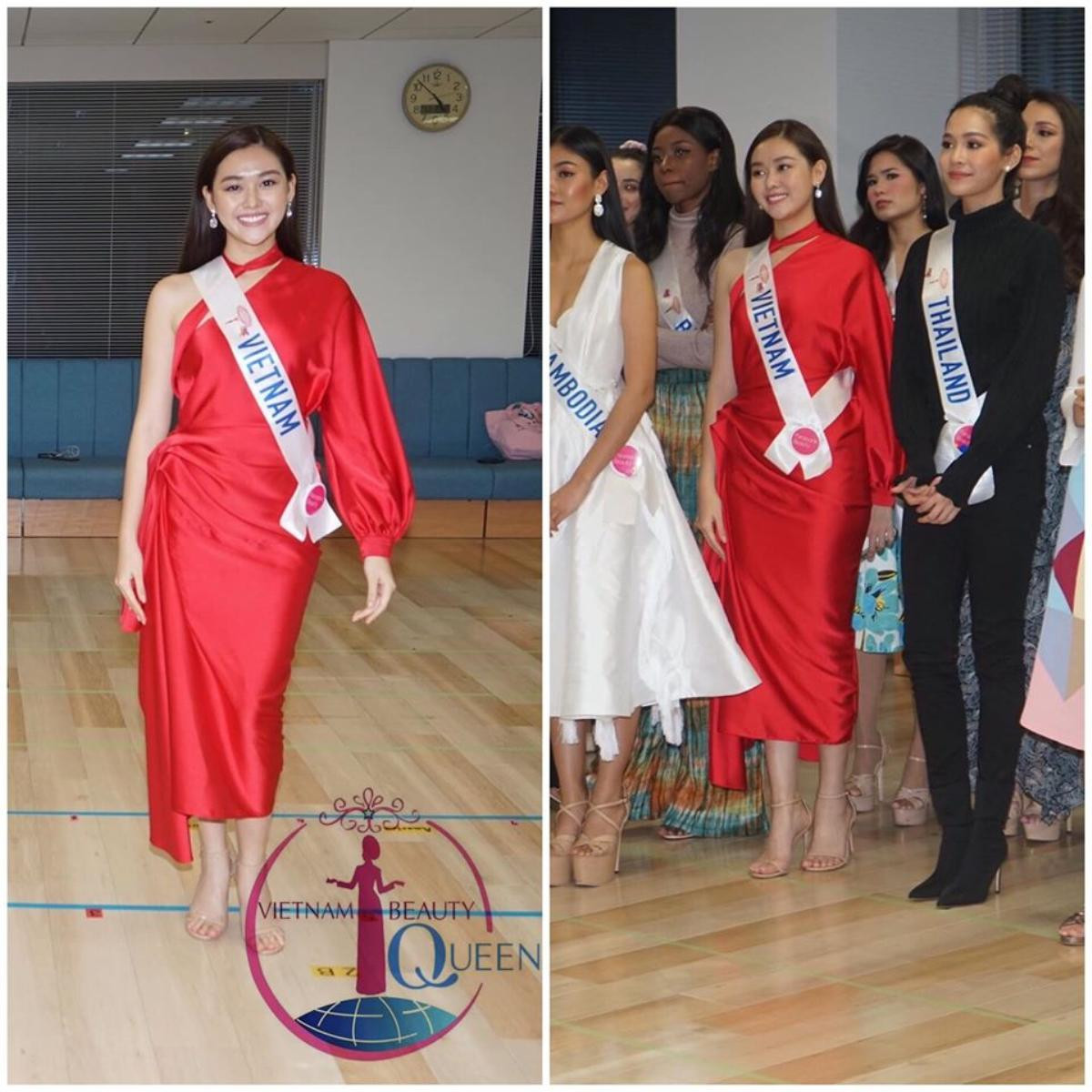 Vali toàn đồ cũ, Tường San vẫn chứng minh thực lực điềm nhiên vào top 8 Miss International 2019 Ảnh 7