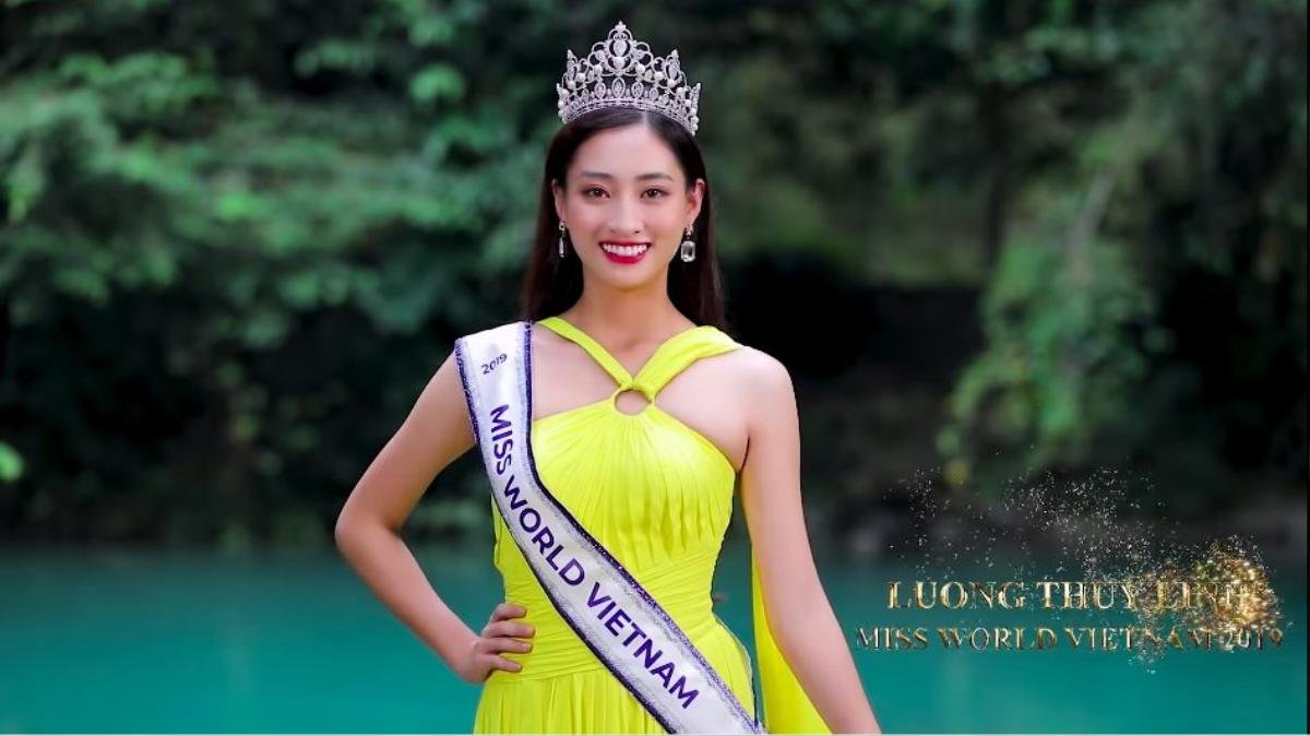 Lương Thùy Linh tung Video gửi đến Miss World 2019: Đẹp rạng rỡ và tiếng Anh cực chuẩn! Ảnh 1