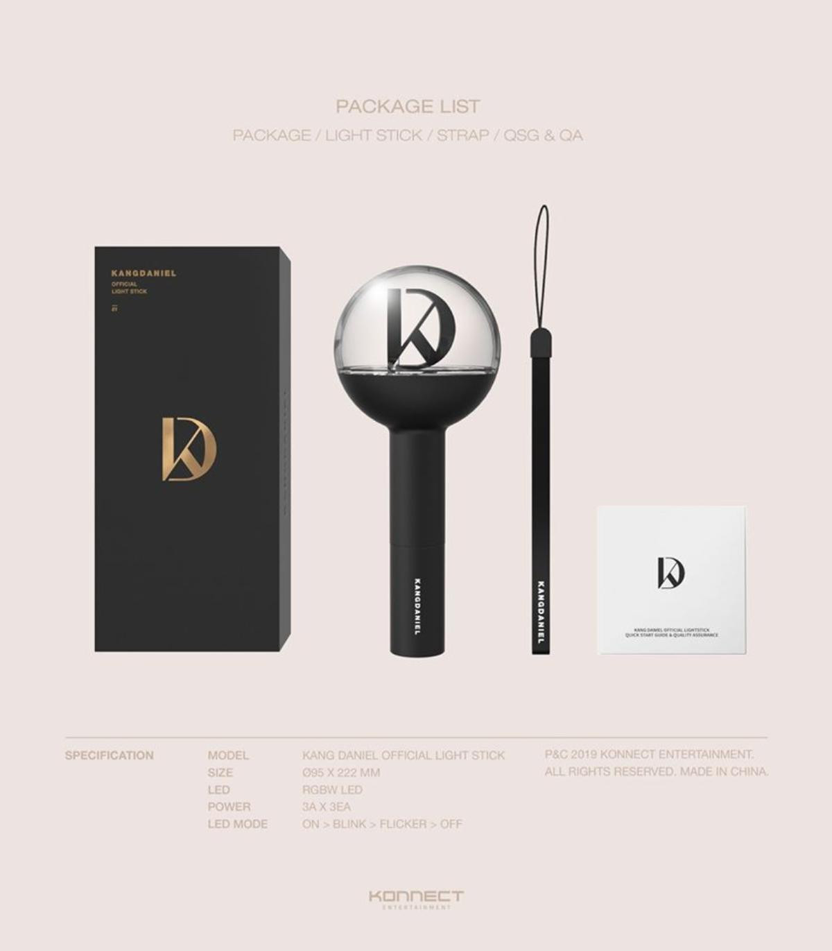 Không để fan 'thiệt thòi', Kang Daniel chính thức tiết lộ mẫu lightstick đẹp mê mẩn Ảnh 4