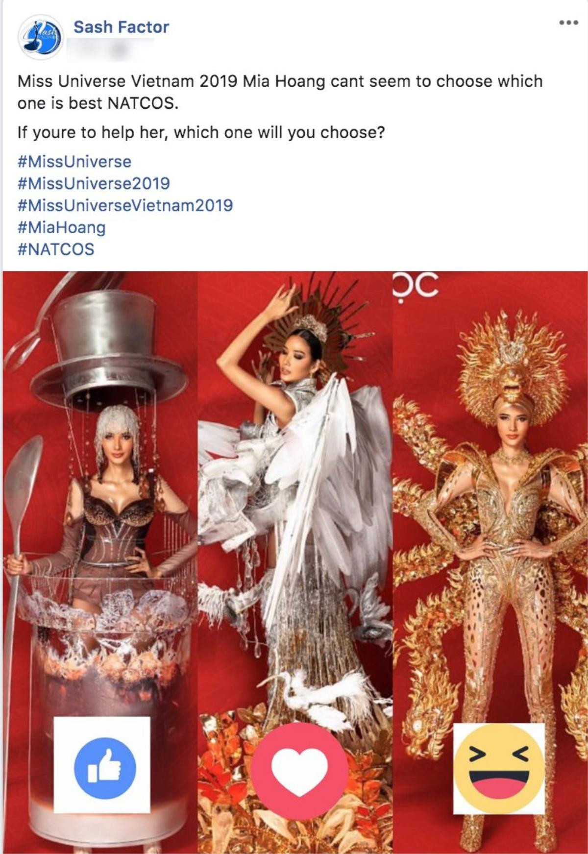 Top 3 National Costume 'gây bão' fan quốc tế: Chọn mẫu nào Hoàng Thùy cũng tỏa sáng tại Miss Universe 2019! Ảnh 2