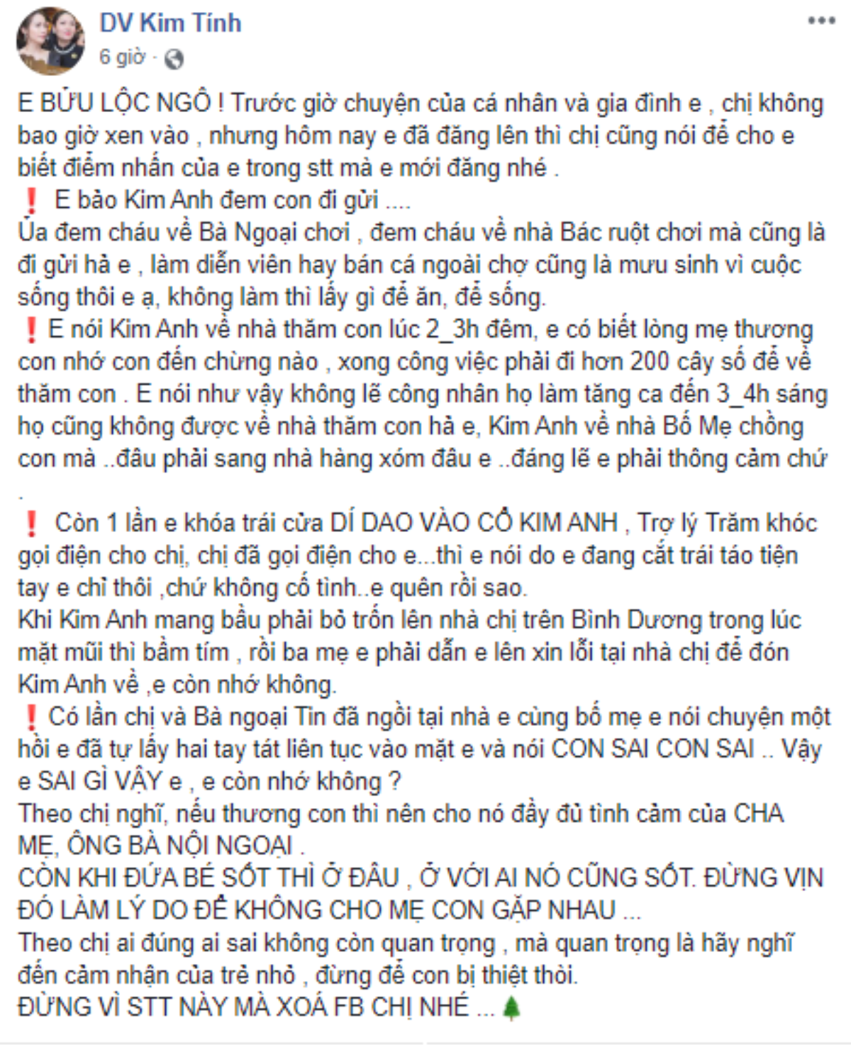 Sau khi lên tiếng phản pháo, chồng cũ Bửu Lộc bị tố từng bạo hành, dí dao vào cổ Nhật Kim Anh Ảnh 3