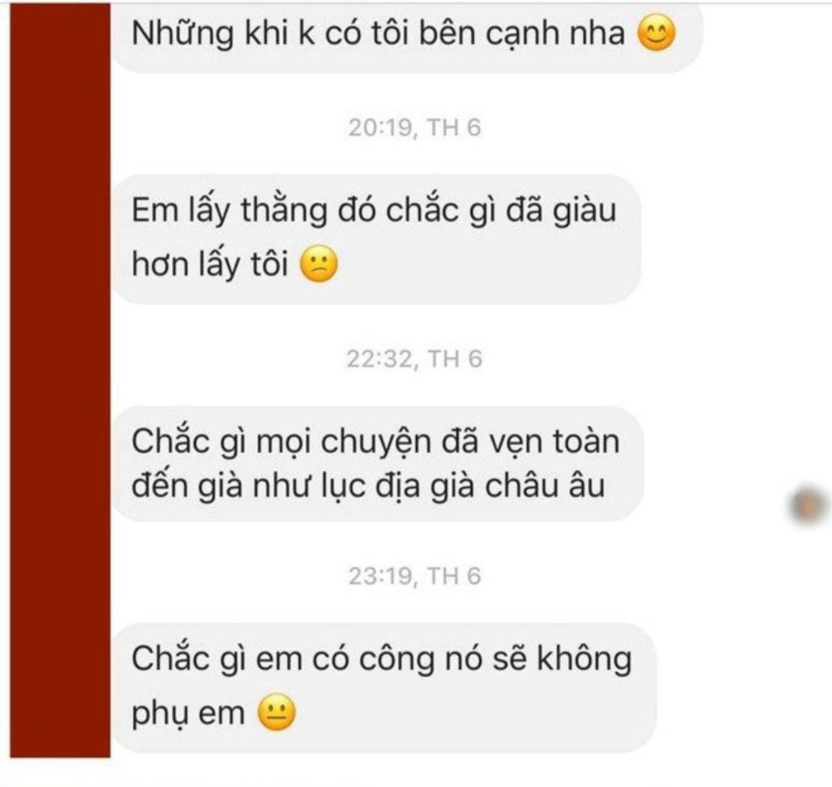 Trước ngày cưới, MC trẻ nhất VTV không ngần ngại công khai loạt tin nhắn tỏ tình từ một chàng trai khác Ảnh 7