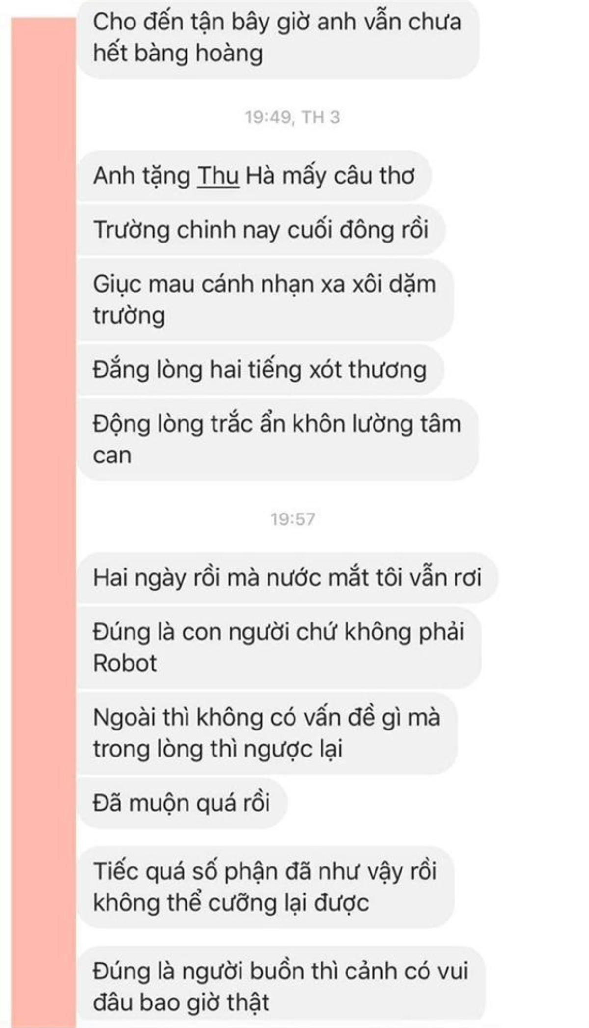 Trước ngày cưới, MC trẻ nhất VTV không ngần ngại công khai loạt tin nhắn tỏ tình từ một chàng trai khác Ảnh 6