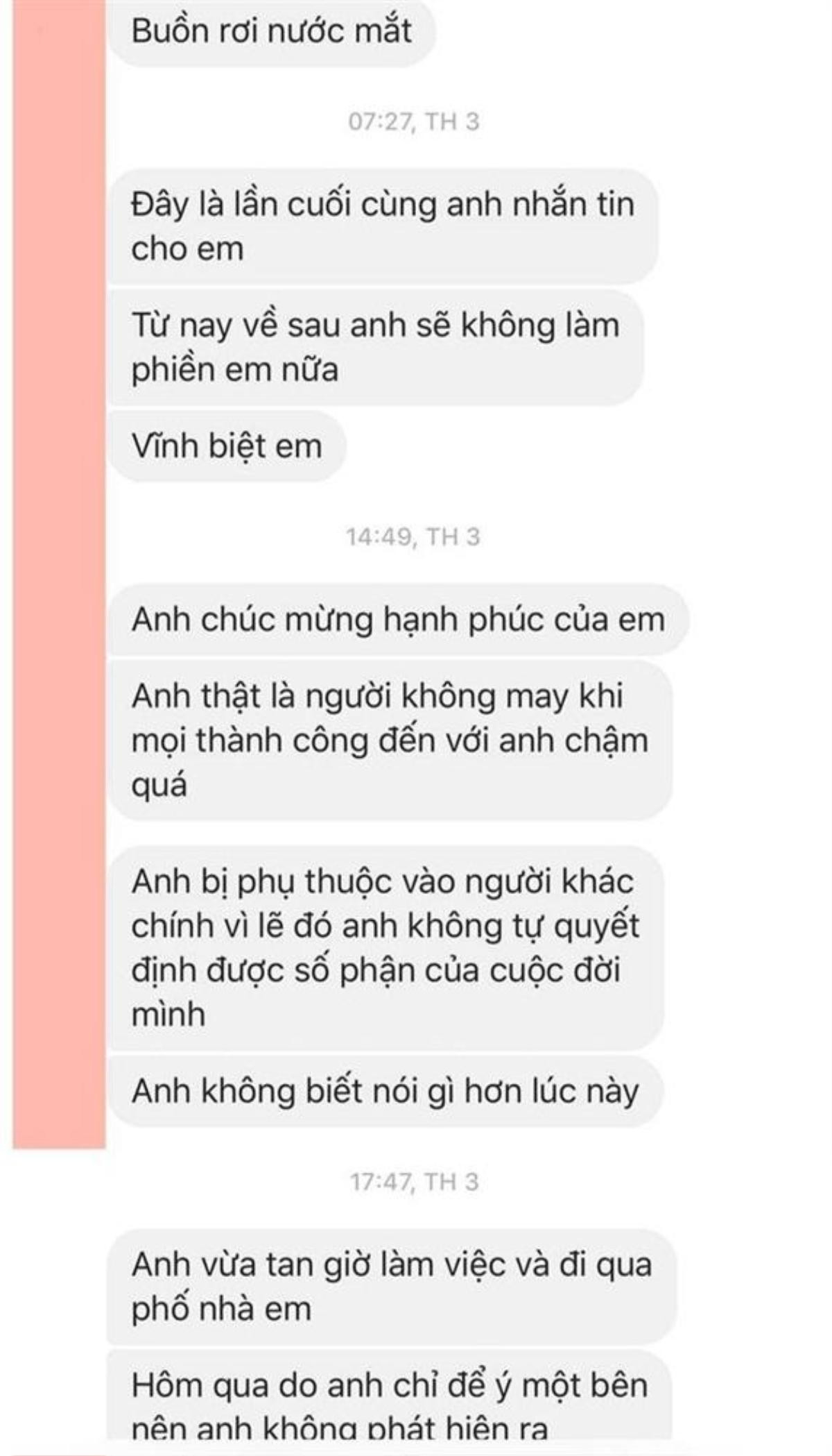 Trước ngày cưới, MC trẻ nhất VTV không ngần ngại công khai loạt tin nhắn tỏ tình từ một chàng trai khác Ảnh 8