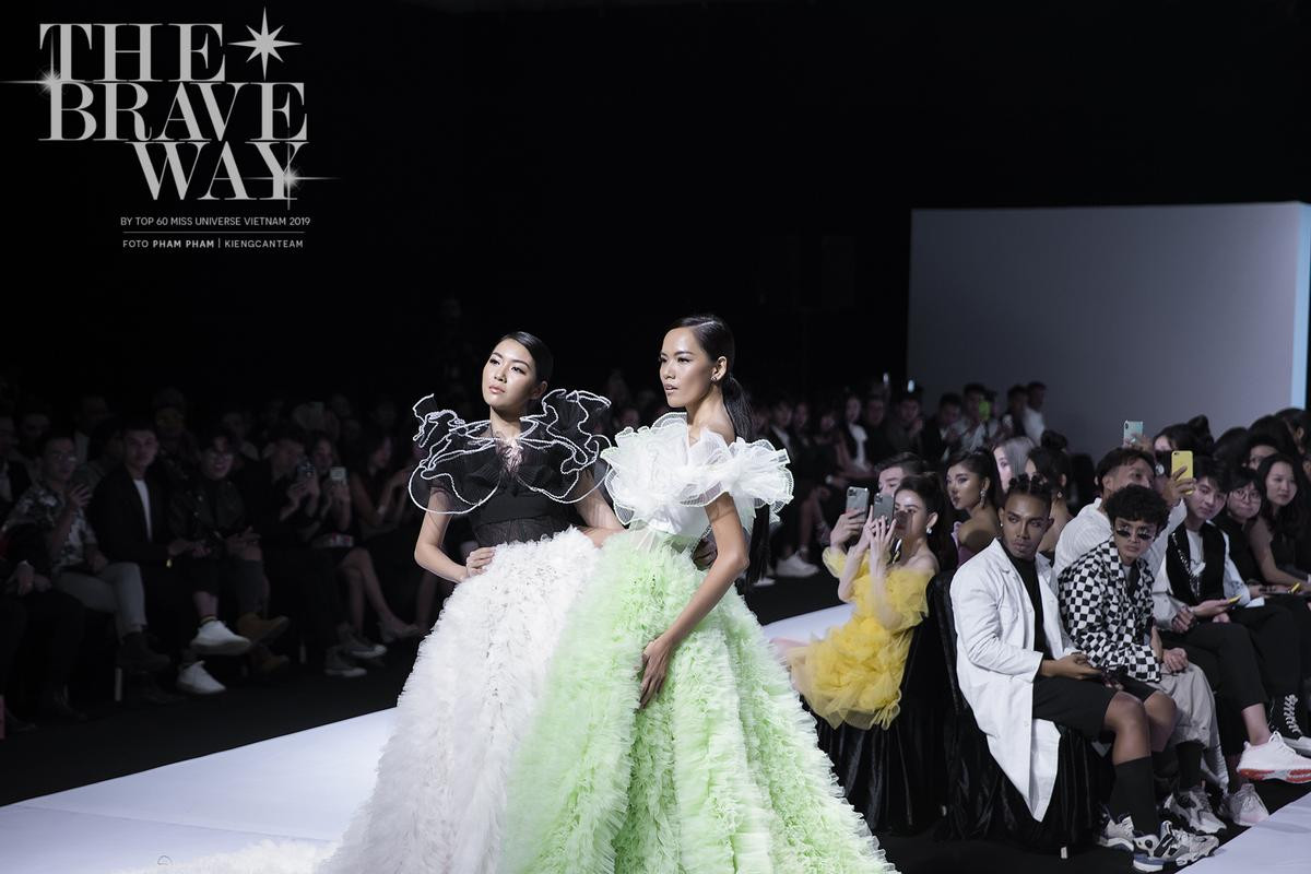 'Trúng show' First Face - Vedette, Hoàng Phương xuất sắc trụ vững Top 2 BXH Miss Universe Vietnam 2019 Ảnh 3