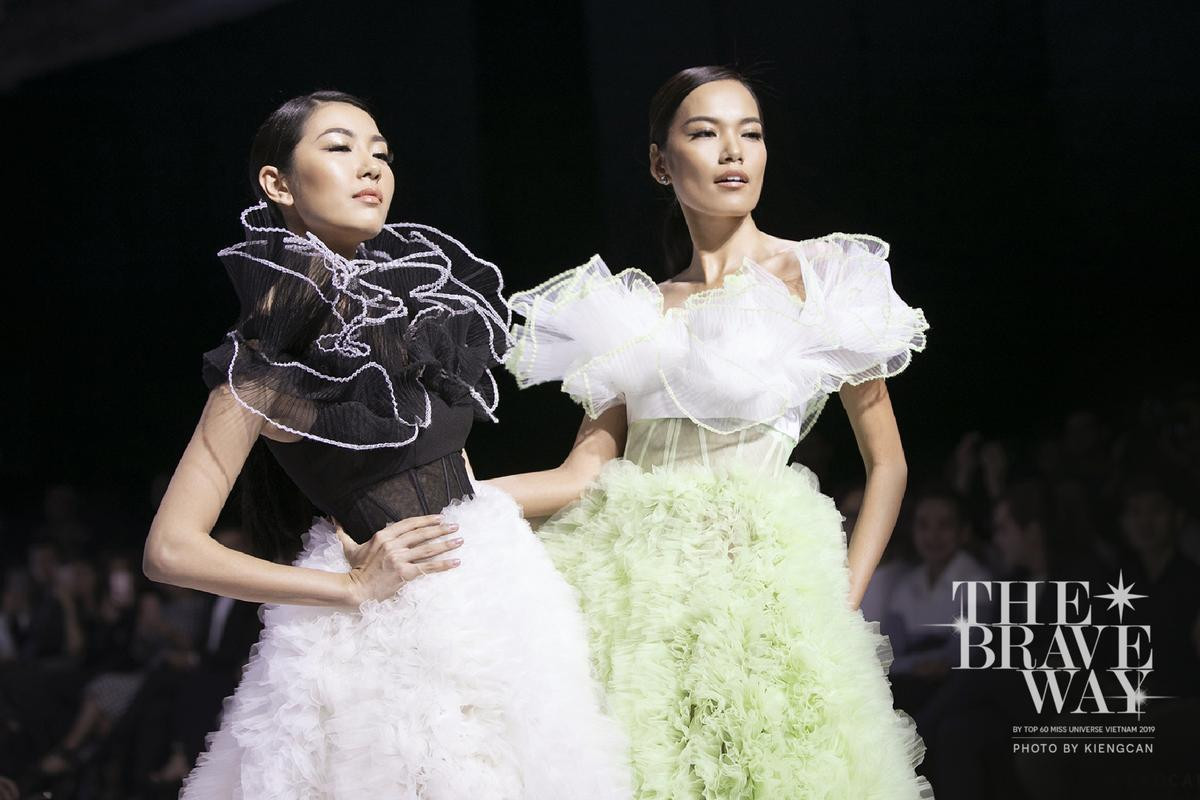 'Trúng show' First Face - Vedette, Hoàng Phương xuất sắc trụ vững Top 2 BXH Miss Universe Vietnam 2019 Ảnh 5