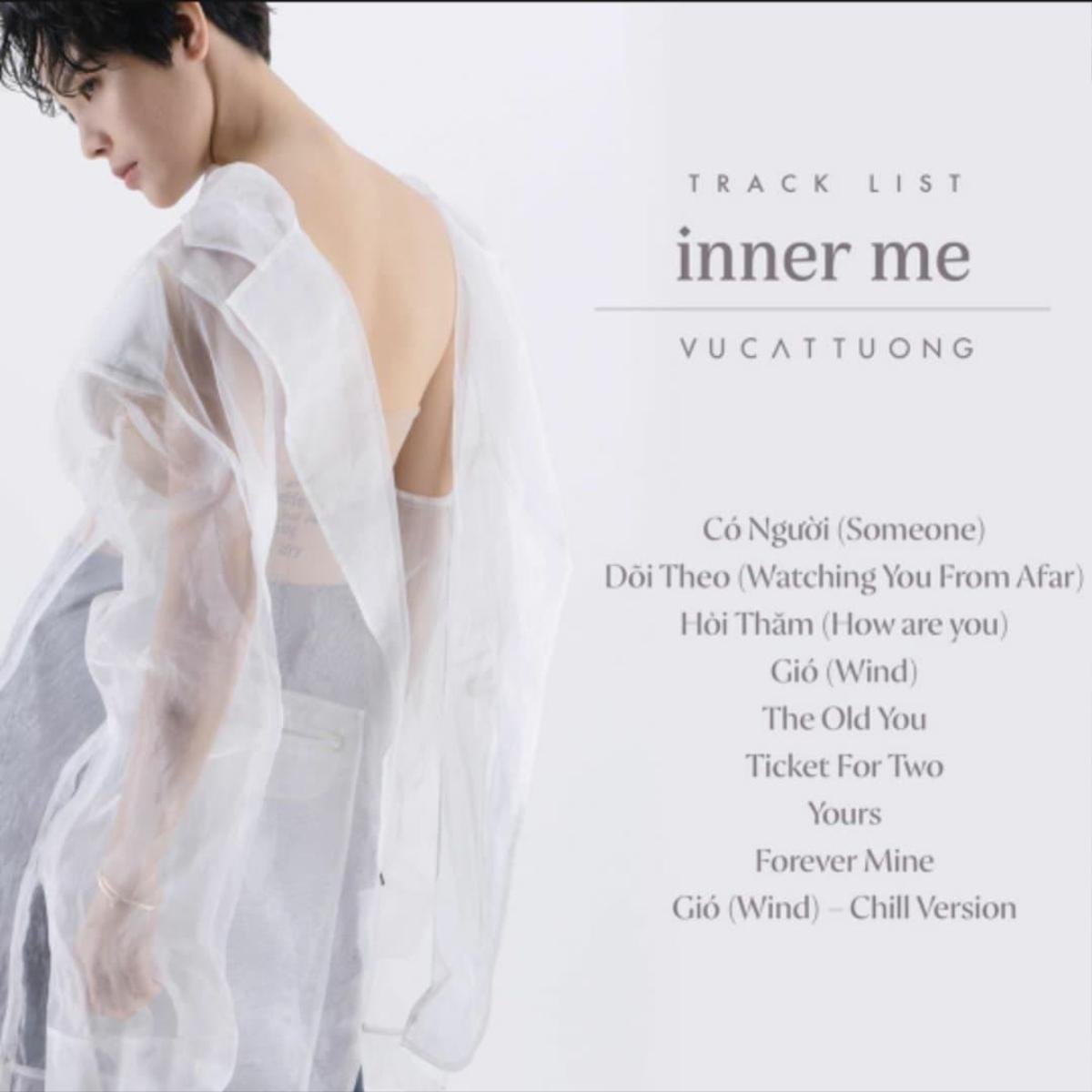 Cập nhật 3 điều đặc biệt của album INNER ME: Dự án âm nhạc đáng mong chờ từ Vũ Cát Tường Ảnh 5