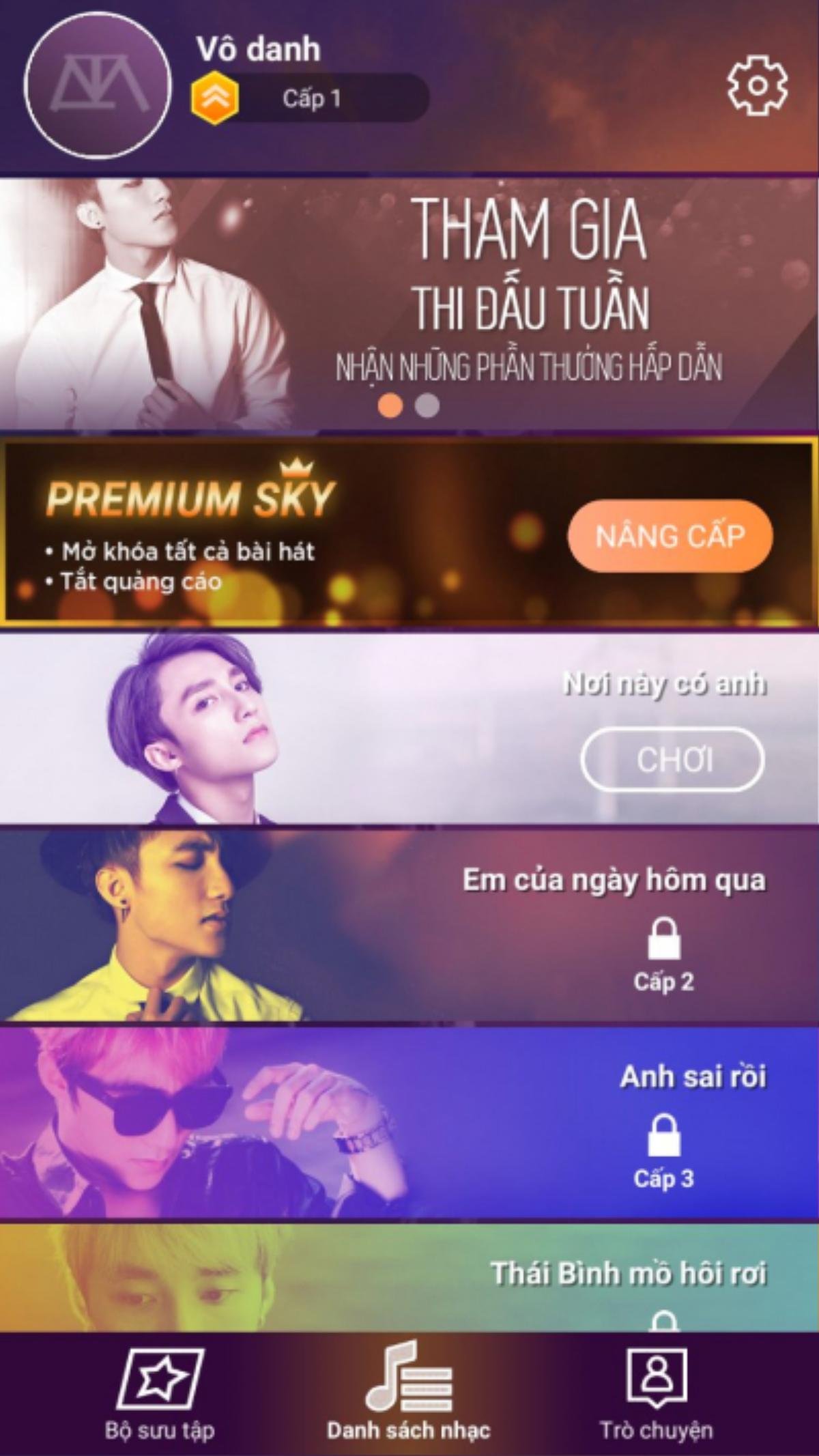 Sơn Tùng M-TP bất ngờ tung game trên iOS và Android, các Sky đã biết chưa? Ảnh 1